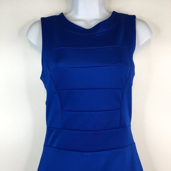 Lovers + Friends Worth The Waist Criss Cross Back Blue Dress Size S - Picture 4 of 12